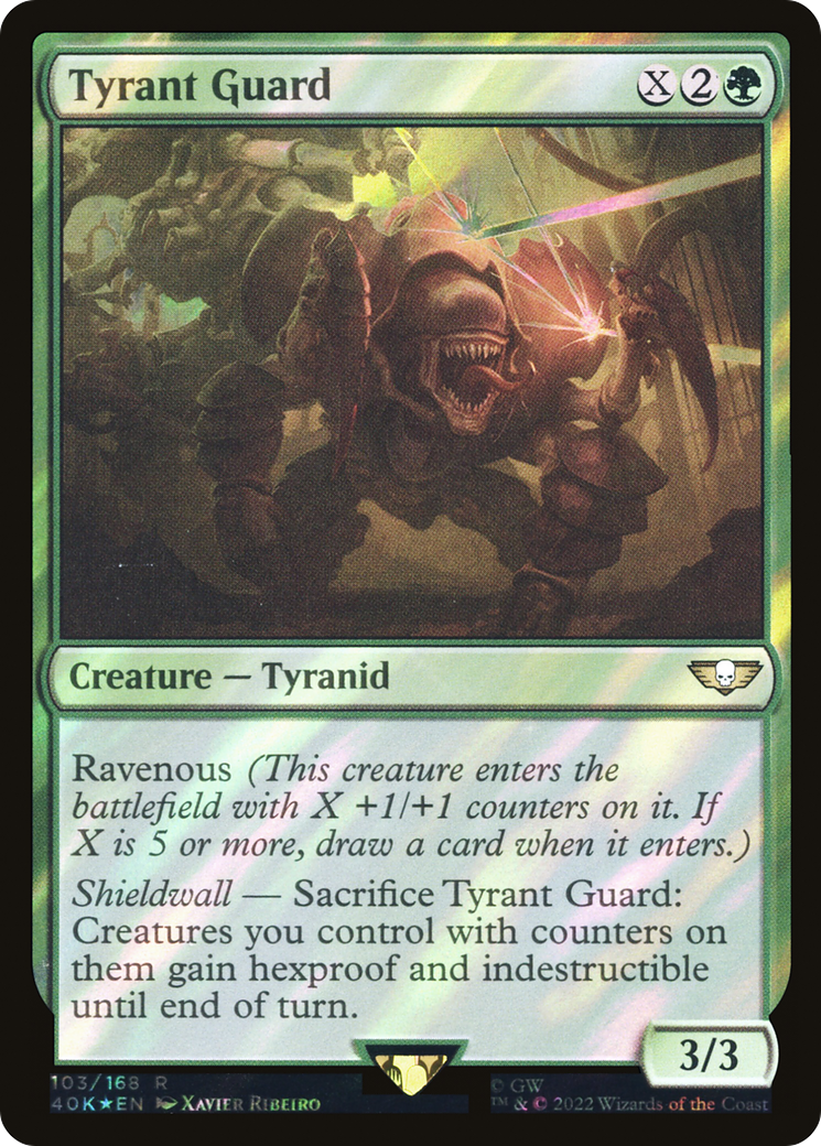 Image of Tyrant Guard (Surge Foil) [Warhammer 40,000]