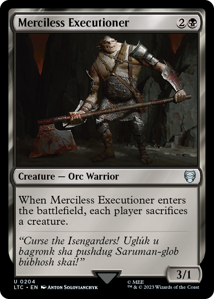 Image of Merciless Executioner [The Lord of the Rings: Tales of Middle-Earth Commander]