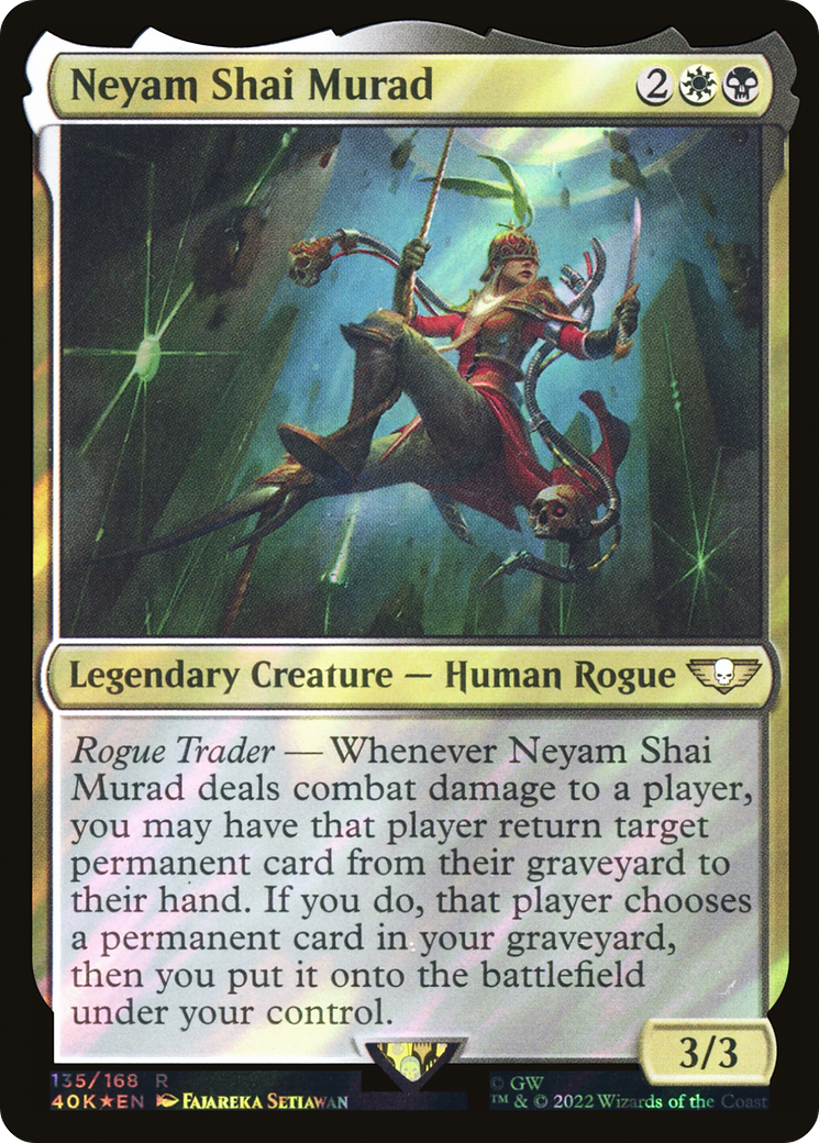 Image of Neyam Shai Murad (Surge Foil) [Warhammer 40,000]