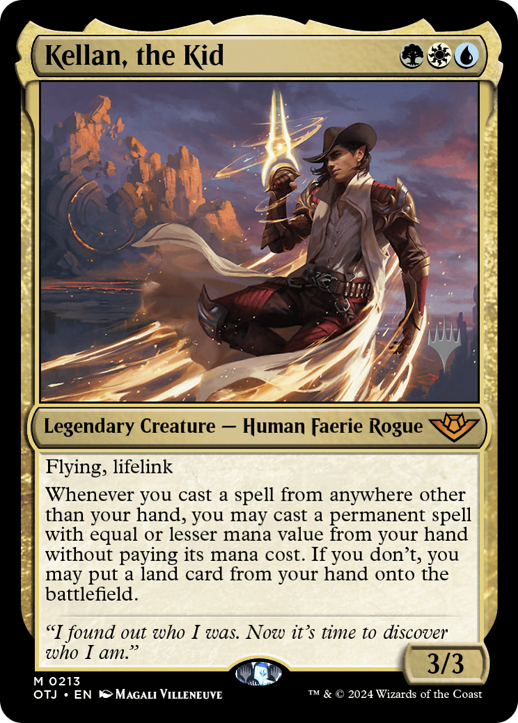 Image of Kellan, the Kid (Promo Pack) [Outlaws of Thunder Junction Promos]