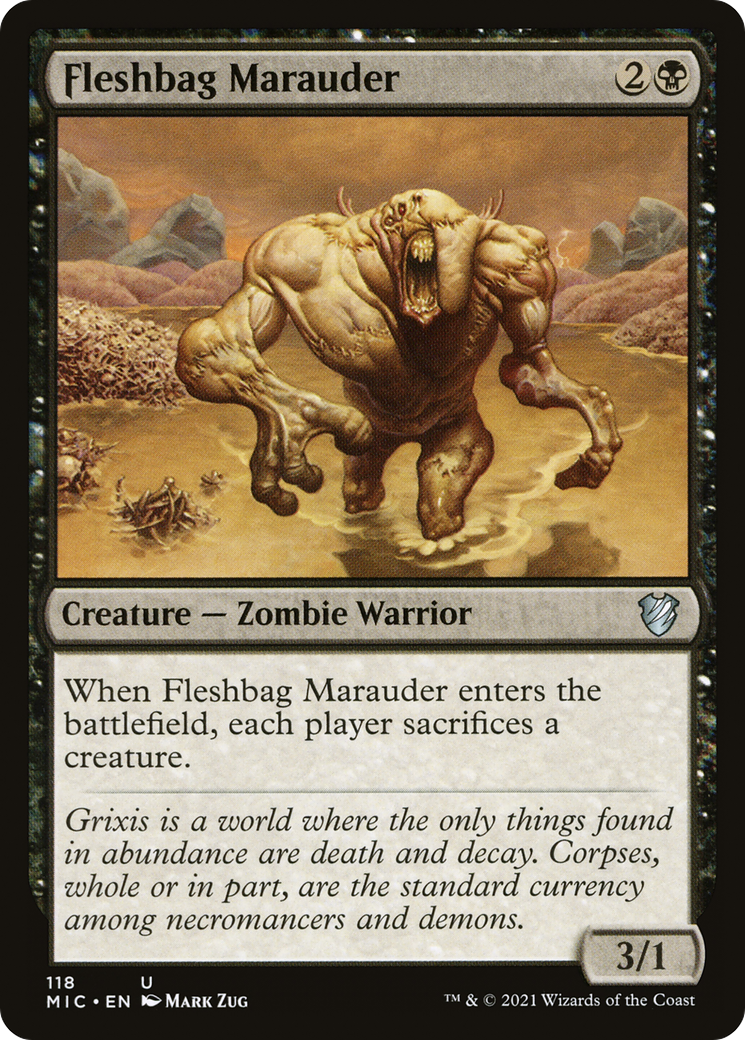 Image of Fleshbag Marauder [Innistrad: Midnight Hunt Commander]
