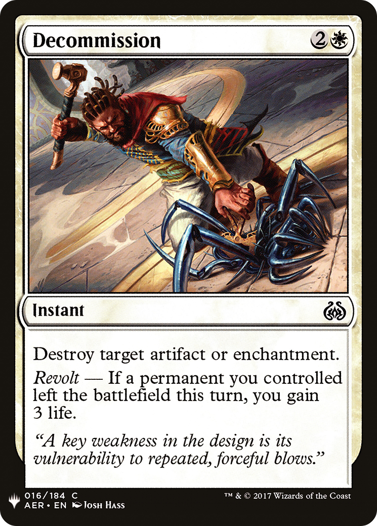 Image of Decommission [Mystery Booster]