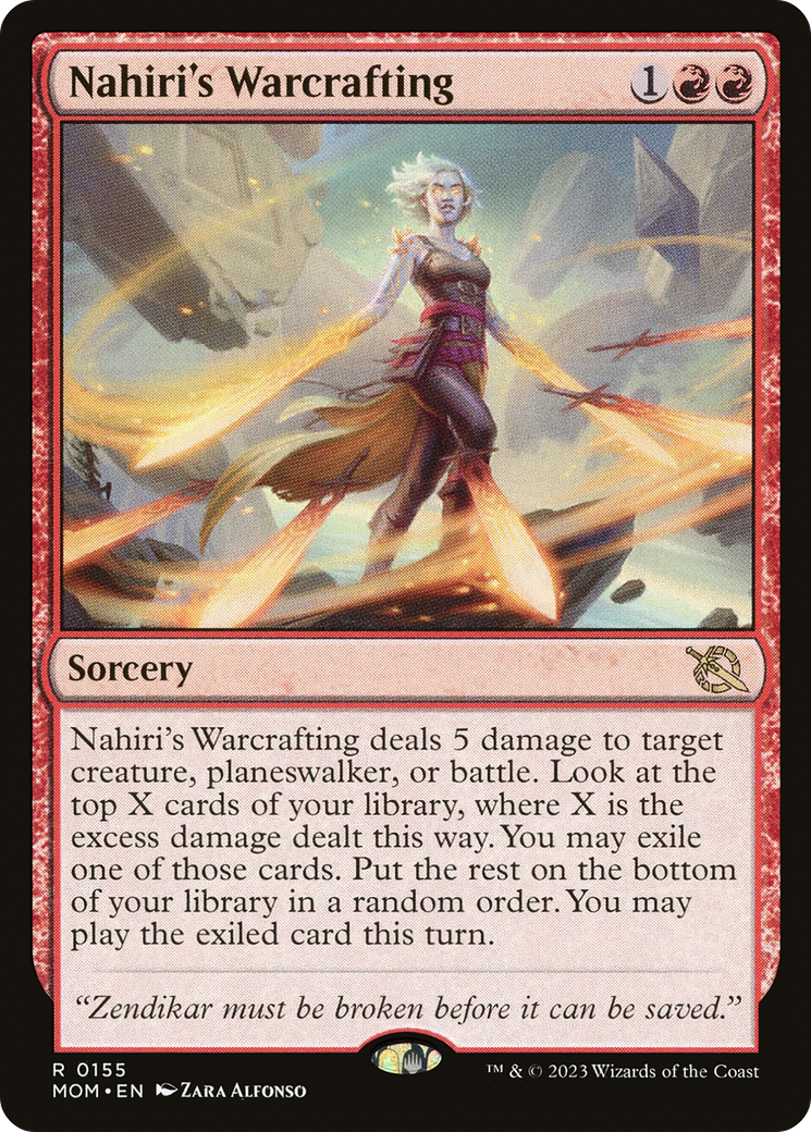 Image of Nahiri's Warcrafting [March of the Machine]