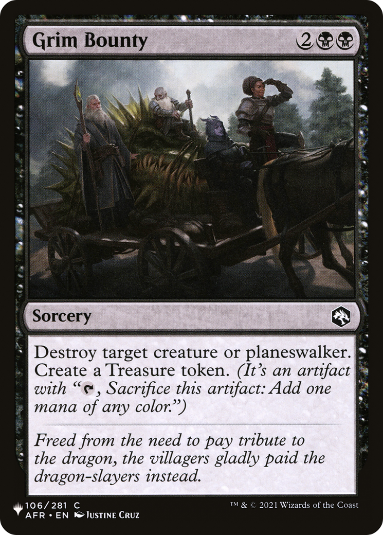 Image of Grim Bounty [The List]