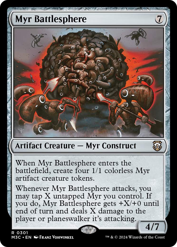 Image of Myr Battlesphere [Modern Horizons 3 Commander]