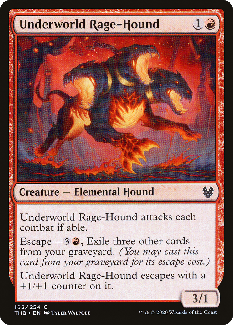 Image of Underworld Rage-Hound [Theros Beyond Death]