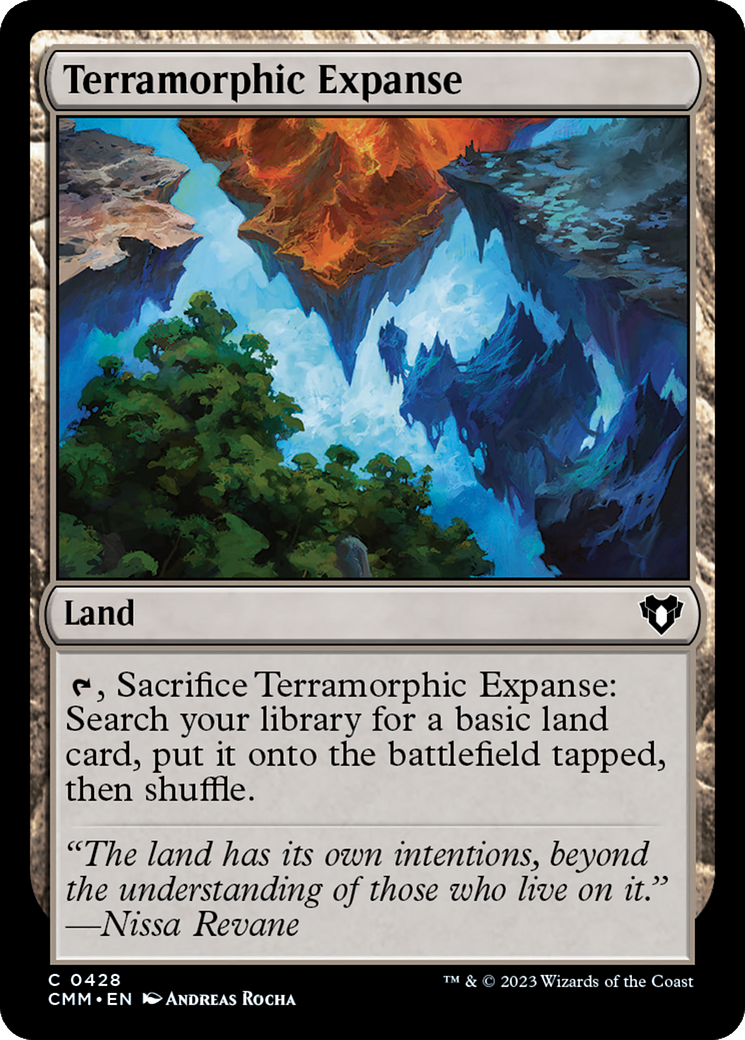 Image of Terramorphic Expanse [Commander Masters]