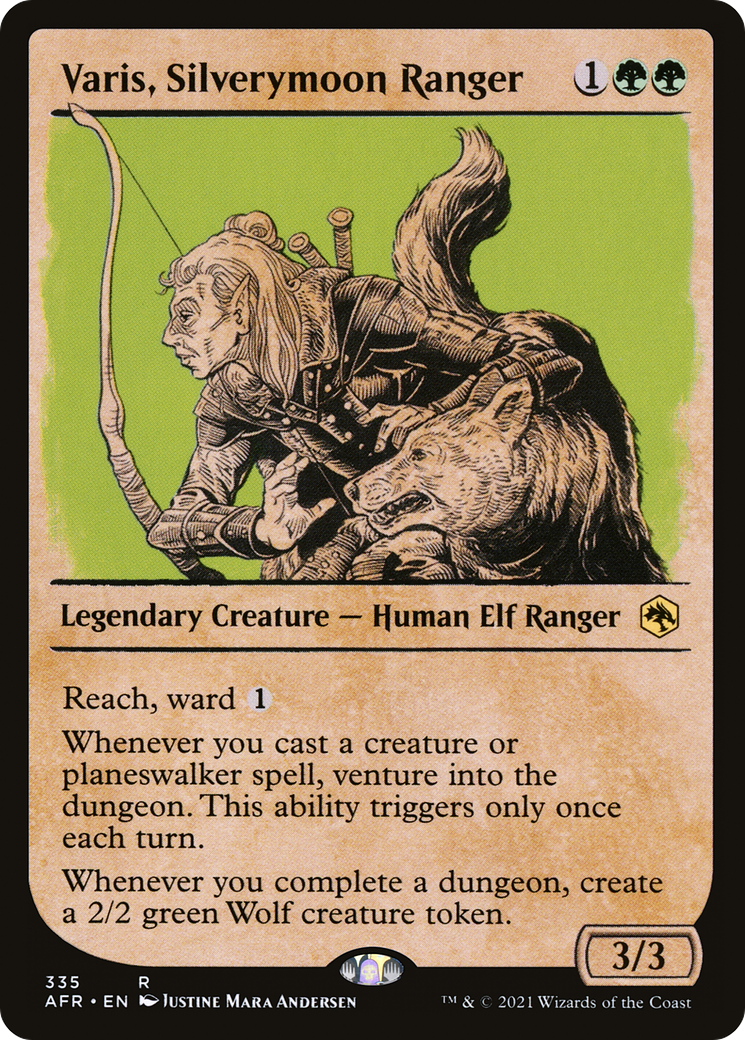 Image of Varis, Silverymoon Ranger (Showcase) [Dungeons & Dragons: Adventures in the Forgotten Realms]