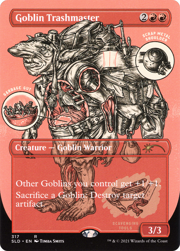 Image of Goblin Trashmaster (Borderless) [Secret Lair Drop Series]