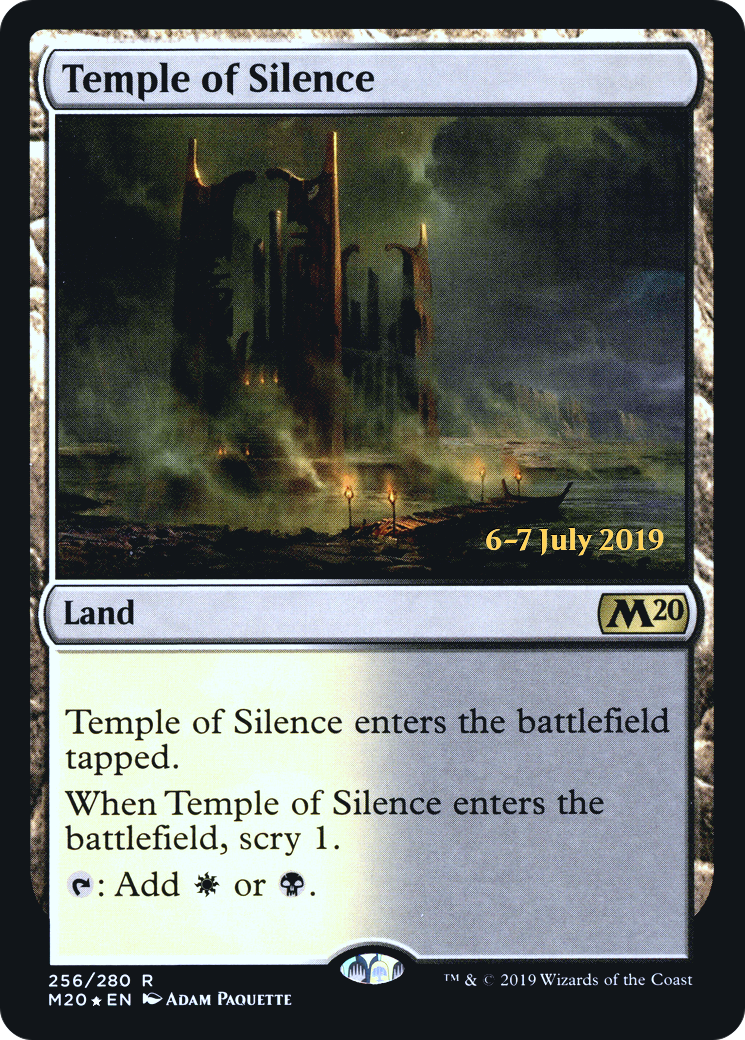 Image of Temple of Silence [Core Set 2020 Prerelease Promos]
