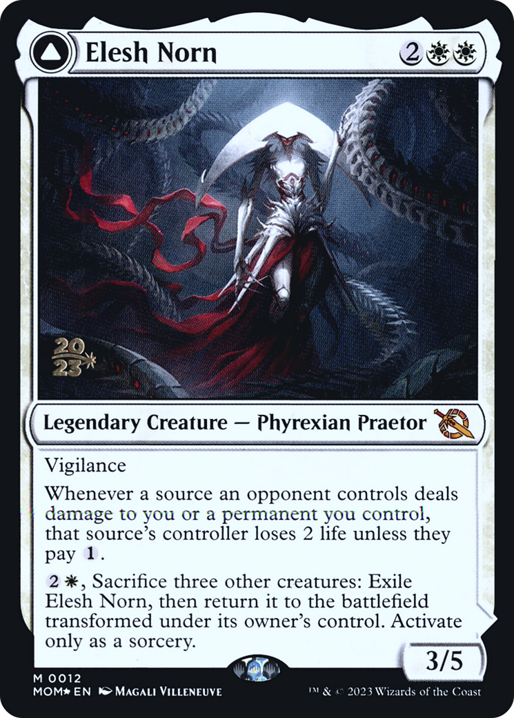 Image of Elesh Norn // The Argent Etchings [March of the Machine Prerelease Promos]