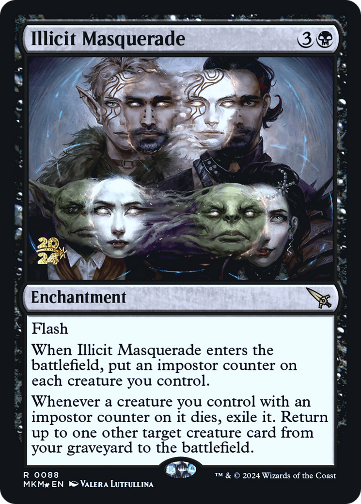 Image of Illicit Masquerade [Murders at Karlov Manor Prerelease Promos]