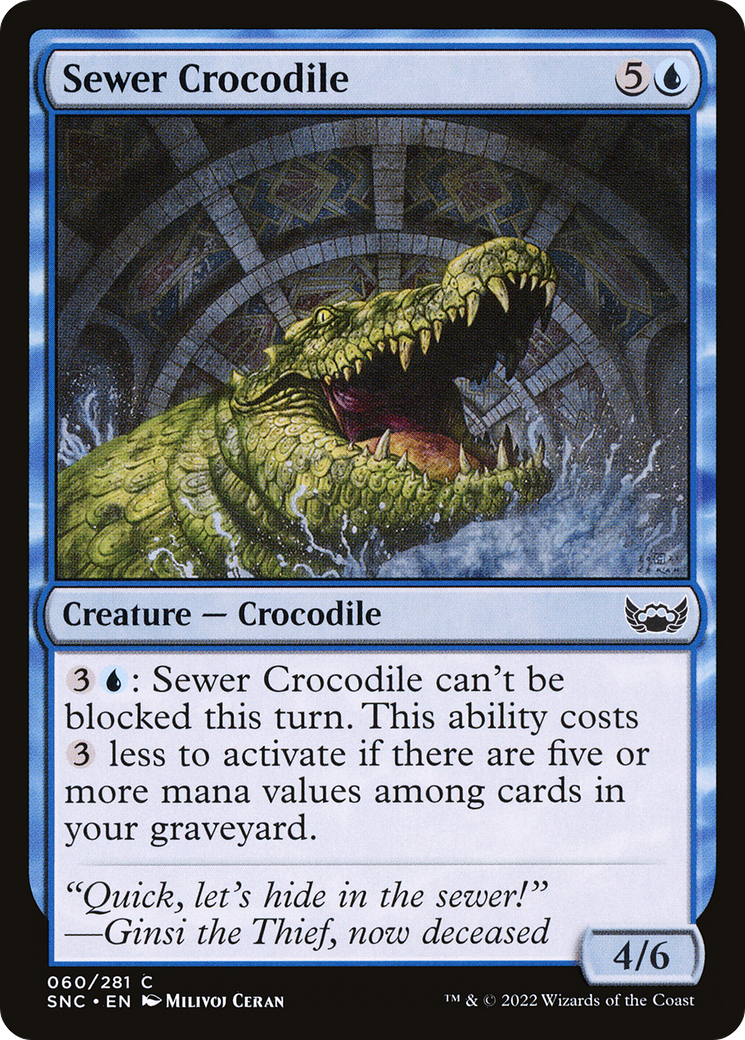 Image of Sewer Crocodile [Streets of New Capenna]