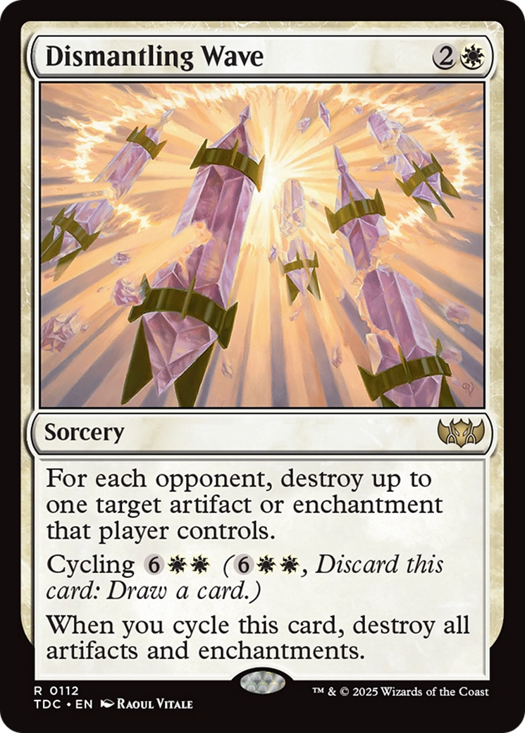 Image of Dismantling Wave [Tarkir: Dragonstorm Commander]