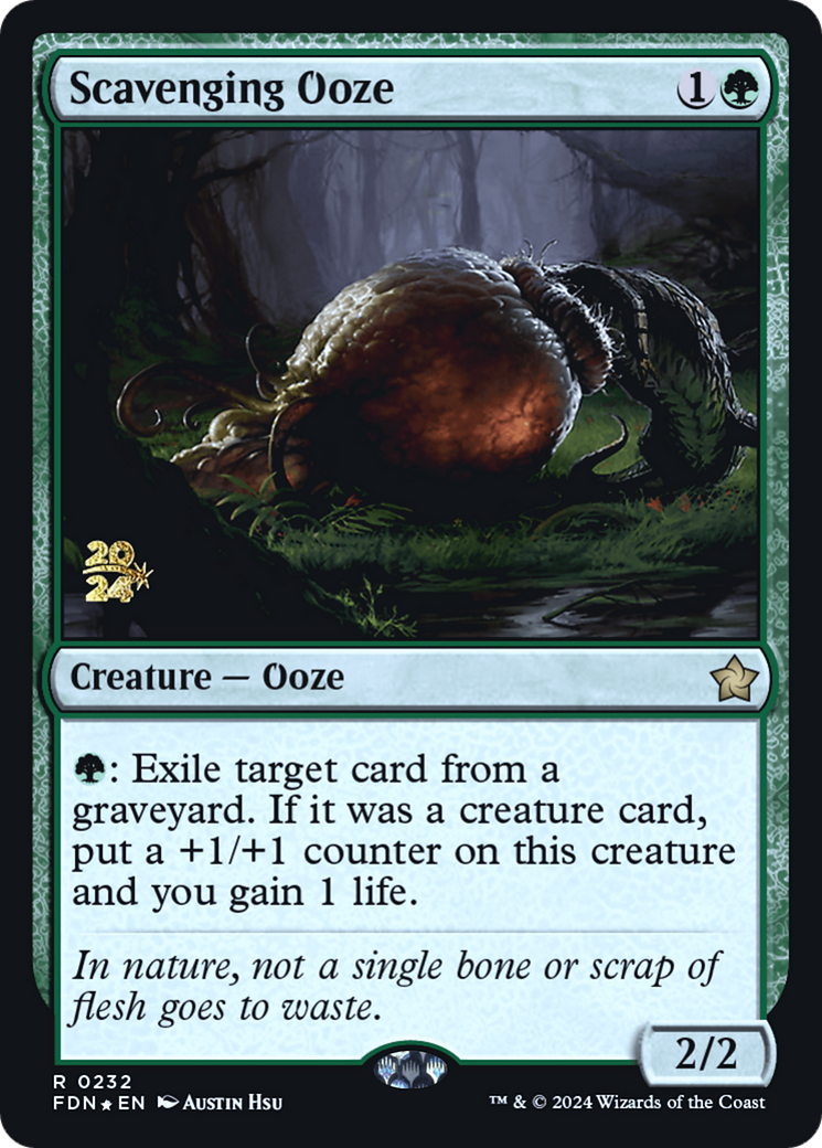 Image of Scavenging Ooze [Foundations Prerelease Promos]