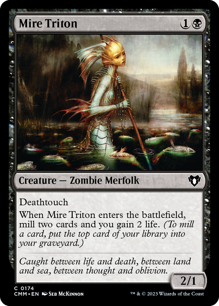 Image of Mire Triton [Commander Masters]