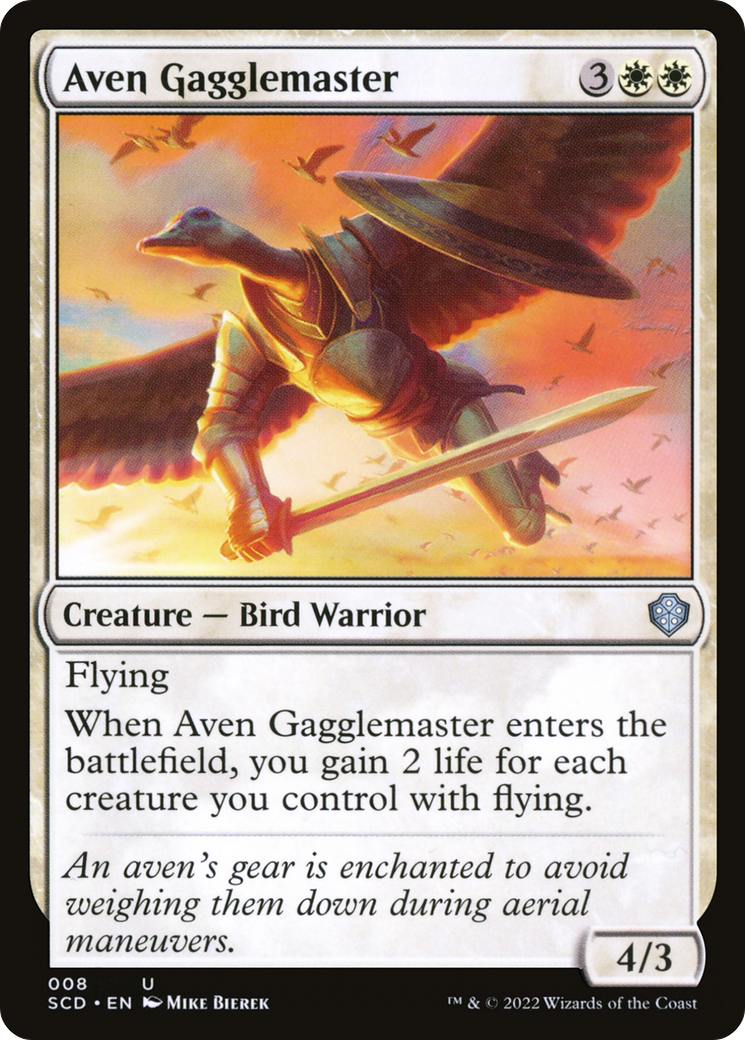 Image of Aven Gagglemaster [Starter Commander Decks]