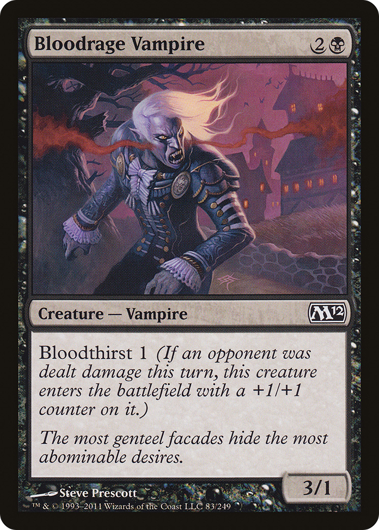 Image of Bloodrage Vampire [Magic 2012]