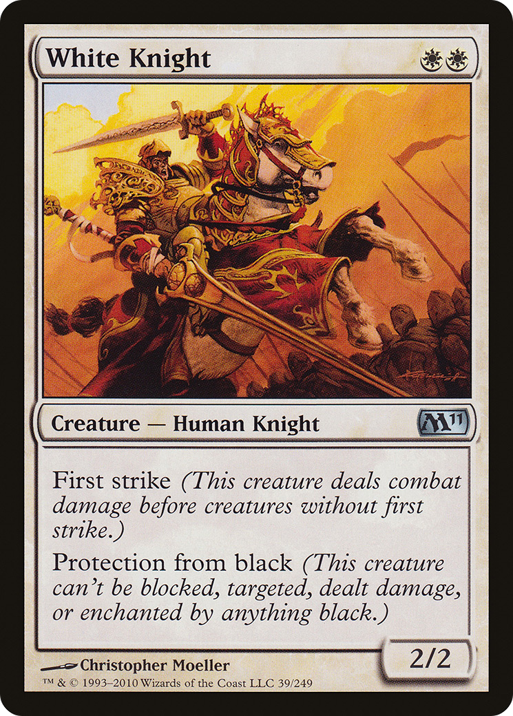Image of White Knight [Magic 2011]