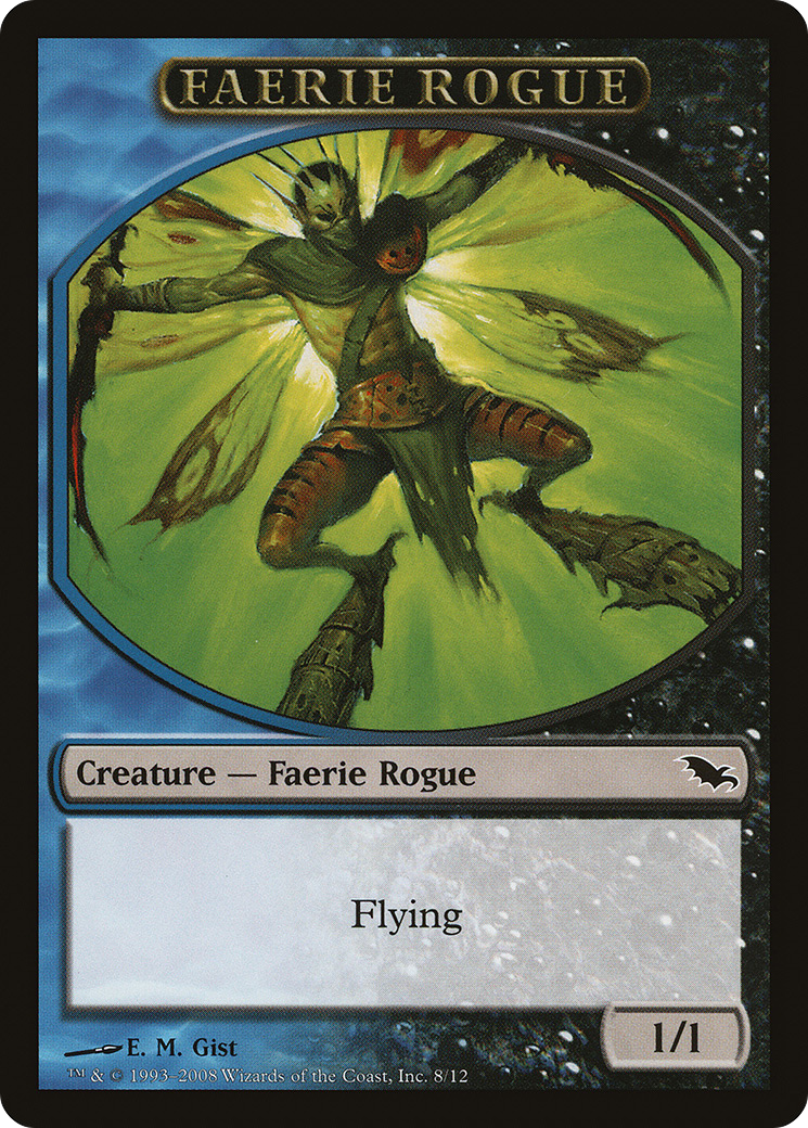 Image of Faerie Rogue Token [Shadowmoor Tokens]