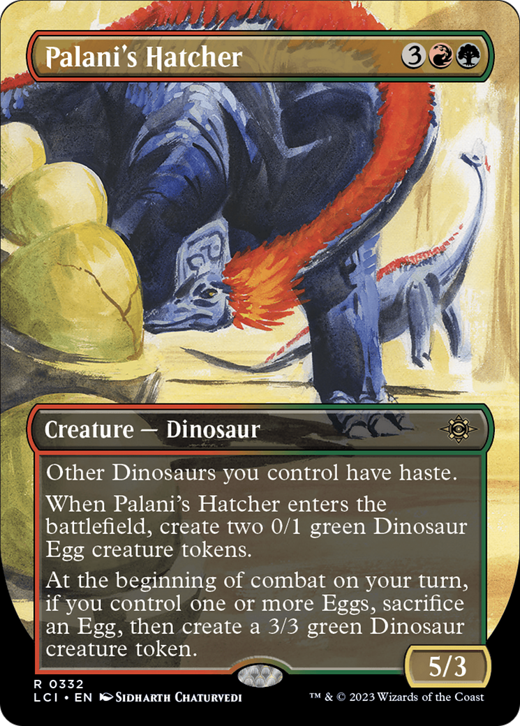 Image of Palani's Hatcher (Borderless) [The Lost Caverns of Ixalan]