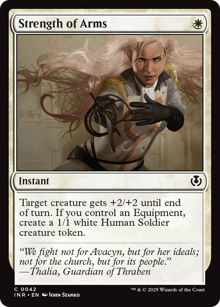 Image of Strength of Arms [Innistrad Remastered]