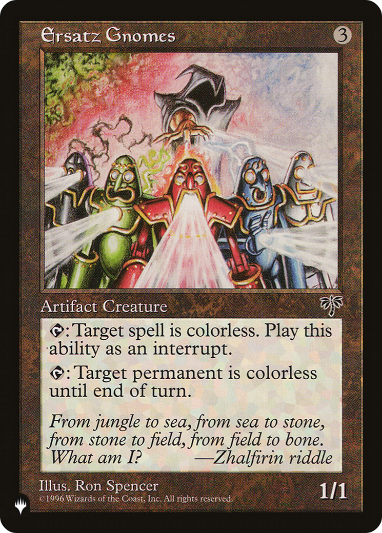 Image of Ersatz Gnomes [The List]