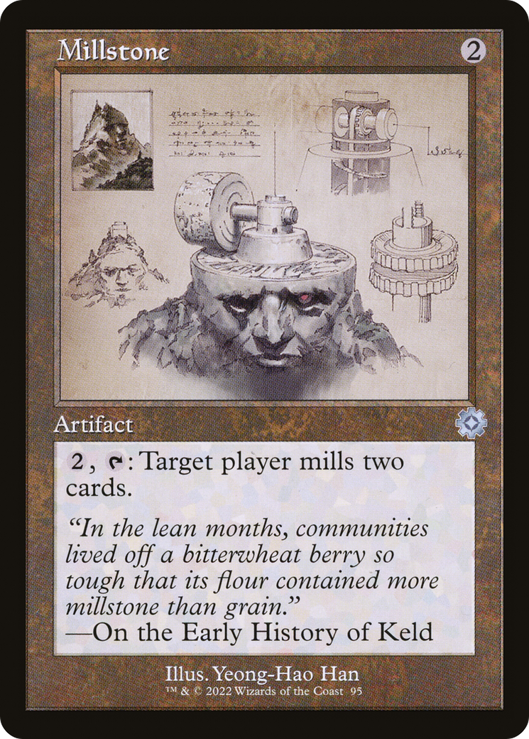 Image of Millstone (Retro Schematic) [The Brothers' War Retro Artifacts]