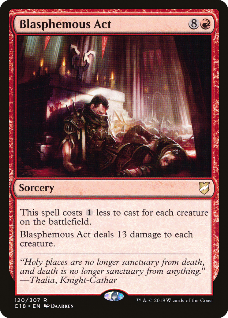Image of Blasphemous Act [Commander 2018]