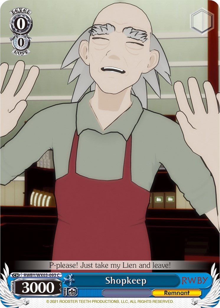 Image of Shopkeep (RWBY/WX03-093 C) [RWBY]
