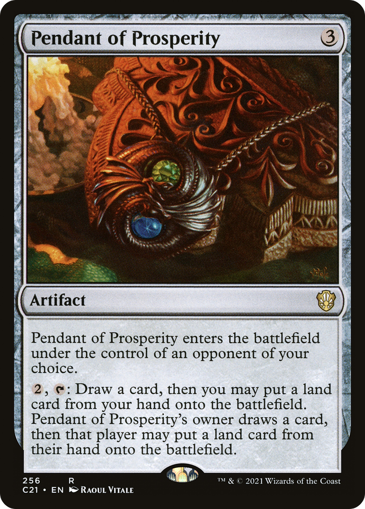 Image of Pendant of Prosperity [Commander 2021]