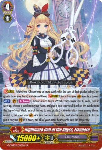 Image of Nightmare Doll of the Abyss, Eleanore (G-CHB03/007EN) [Rummy Labyrinth Under the Moonlight]