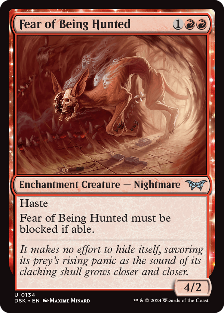 Image of Fear of Being Hunted [Duskmourn: House of Horror]