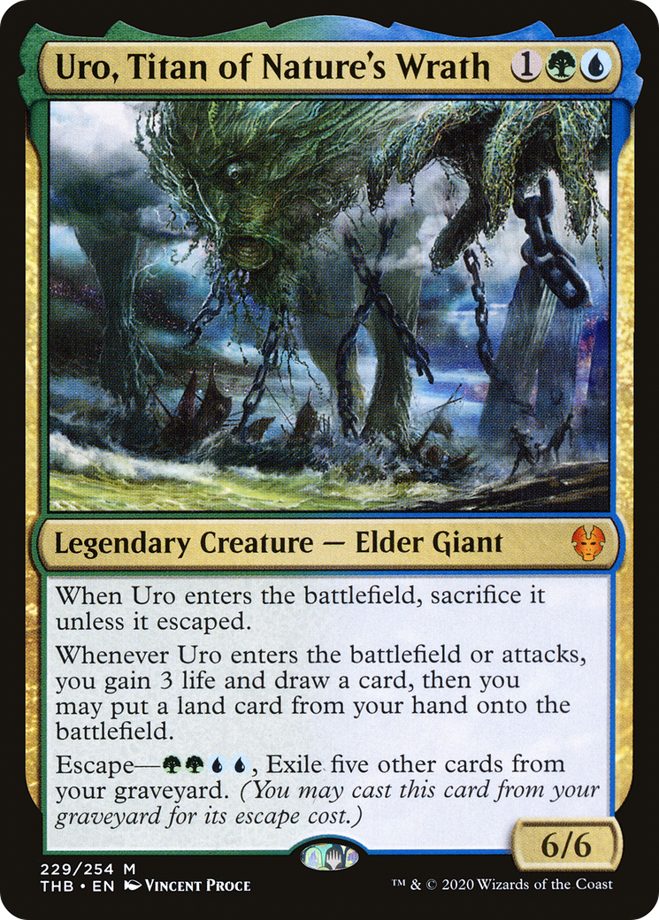 Image of Uro, Titan of Nature's Wrath [Theros Beyond Death]
