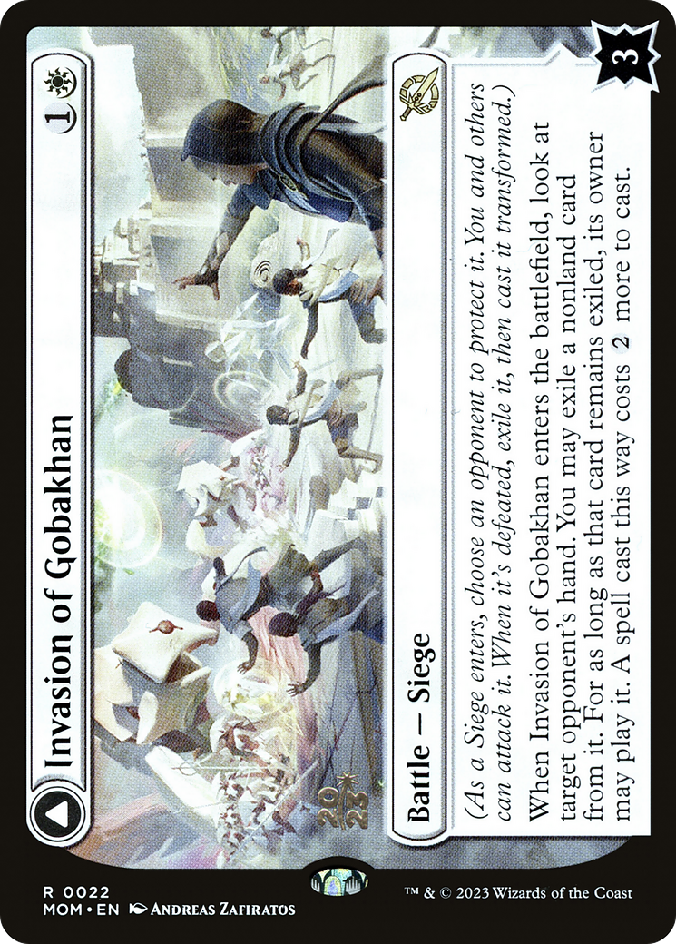 Image of Invasion of Gobakhan // Lightshield Array [March of the Machine Prerelease Promos]