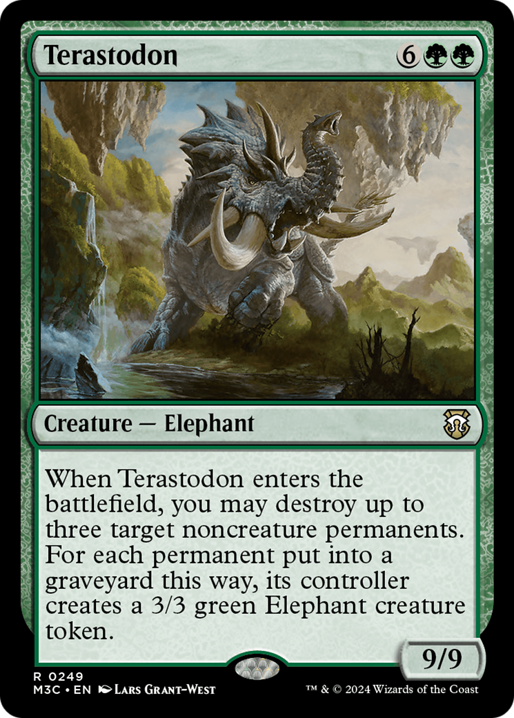 Image of Terastodon (Ripple Foil) [Modern Horizons 3 Commander]