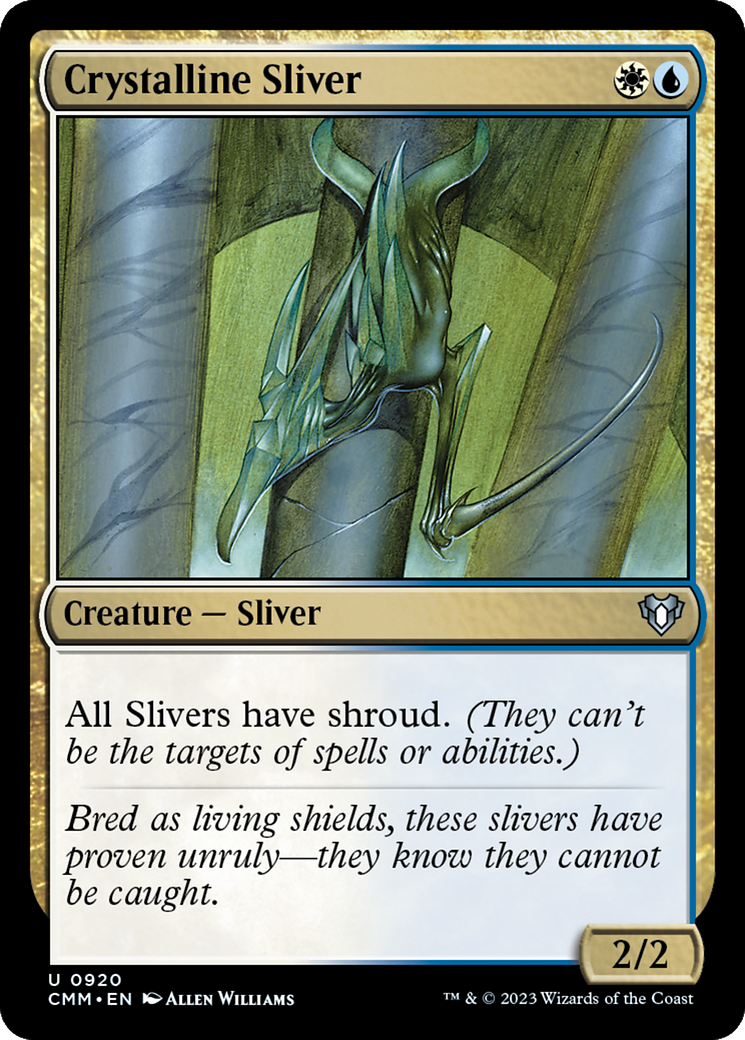 Image of Crystalline Sliver [Commander Masters]