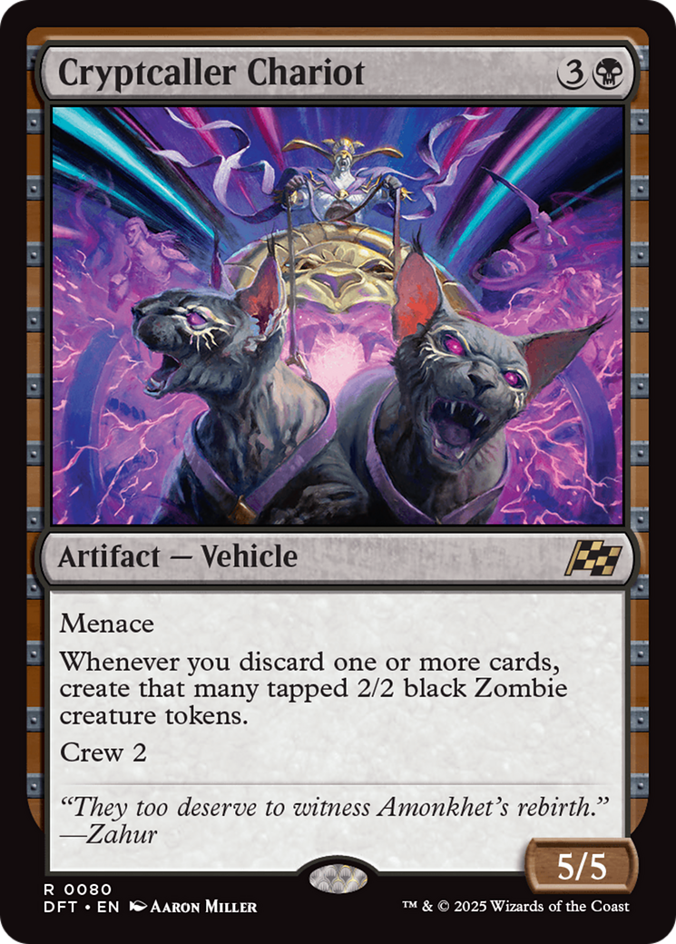 Image of Cryptcaller Chariot [Aetherdrift]
