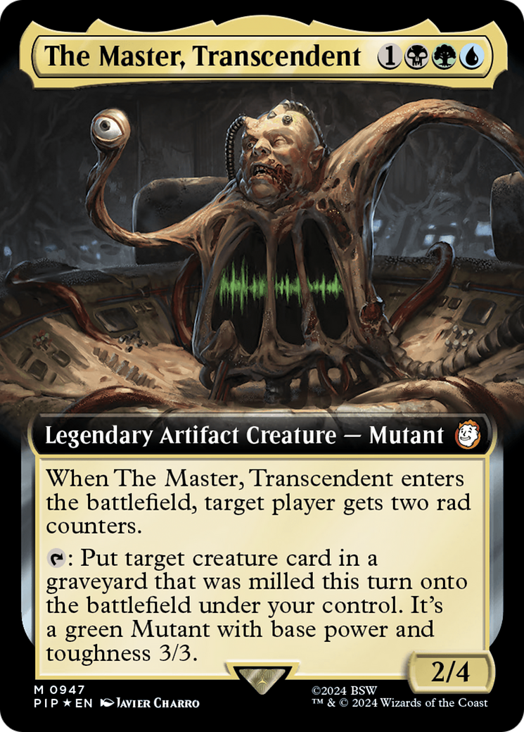Image of The Master, Transcendent (Extended Art) (Surge Foil) [Fallout]