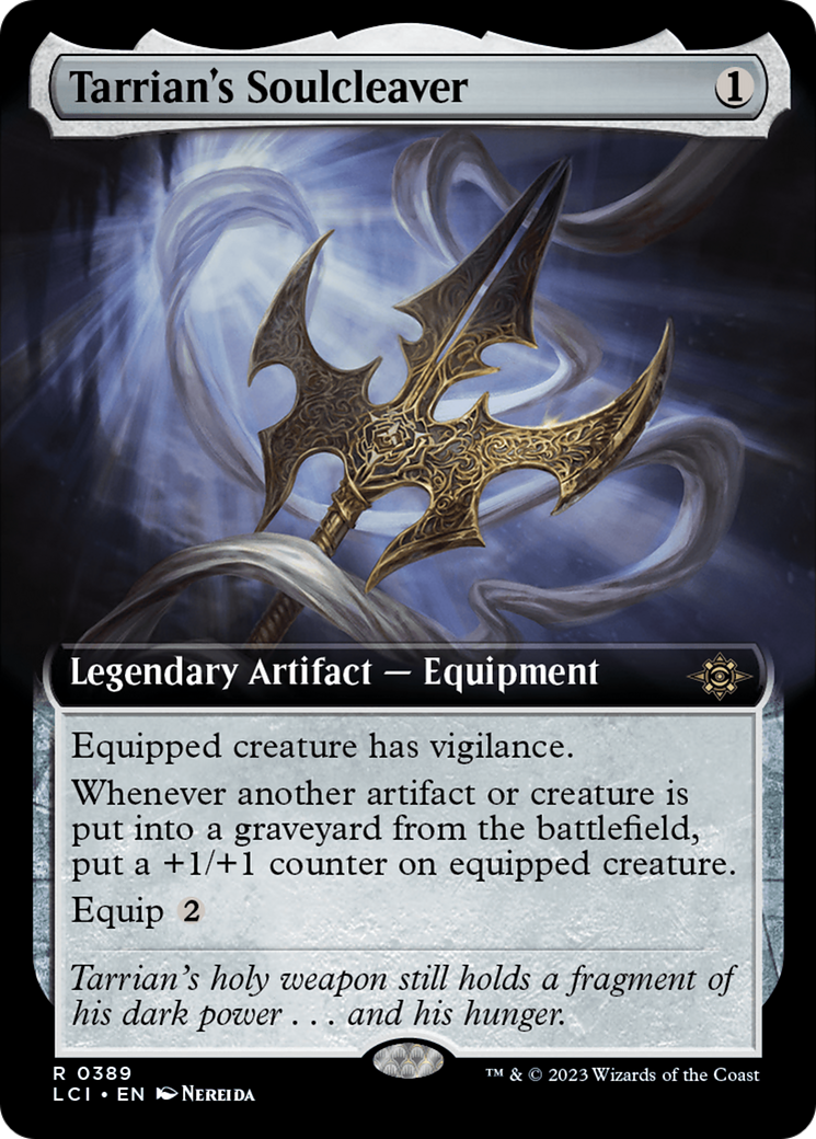 Image of Tarrian's Soulcleaver (Extended Art) [The Lost Caverns of Ixalan]
