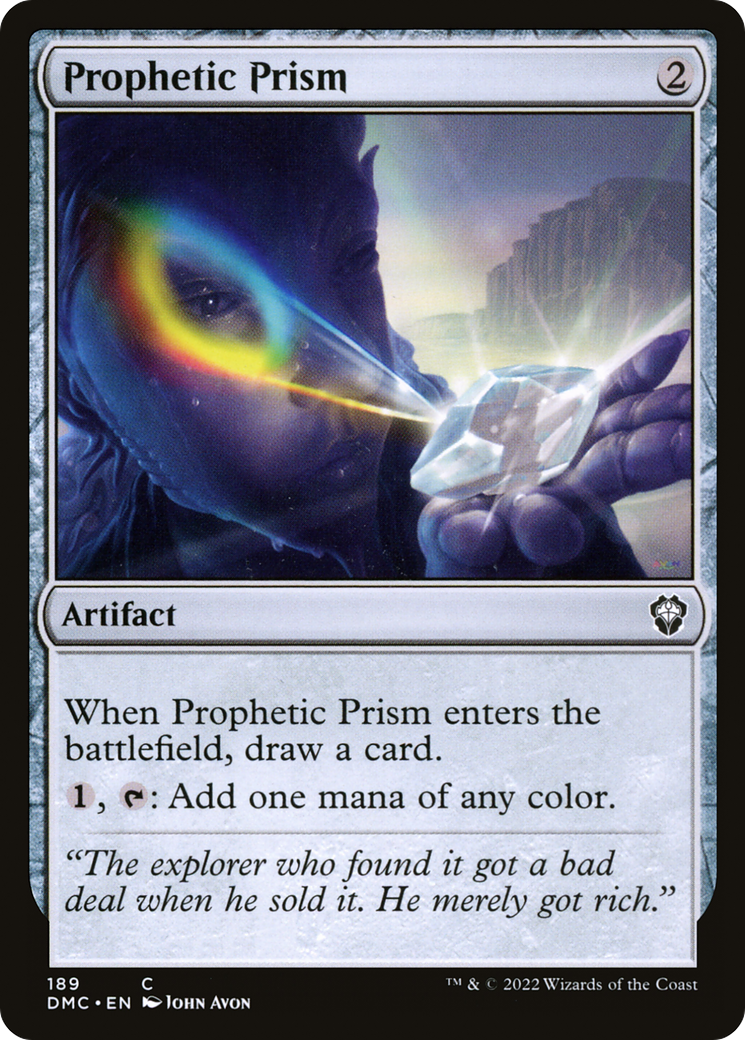 Image of Prophetic Prism [Dominaria United Commander]