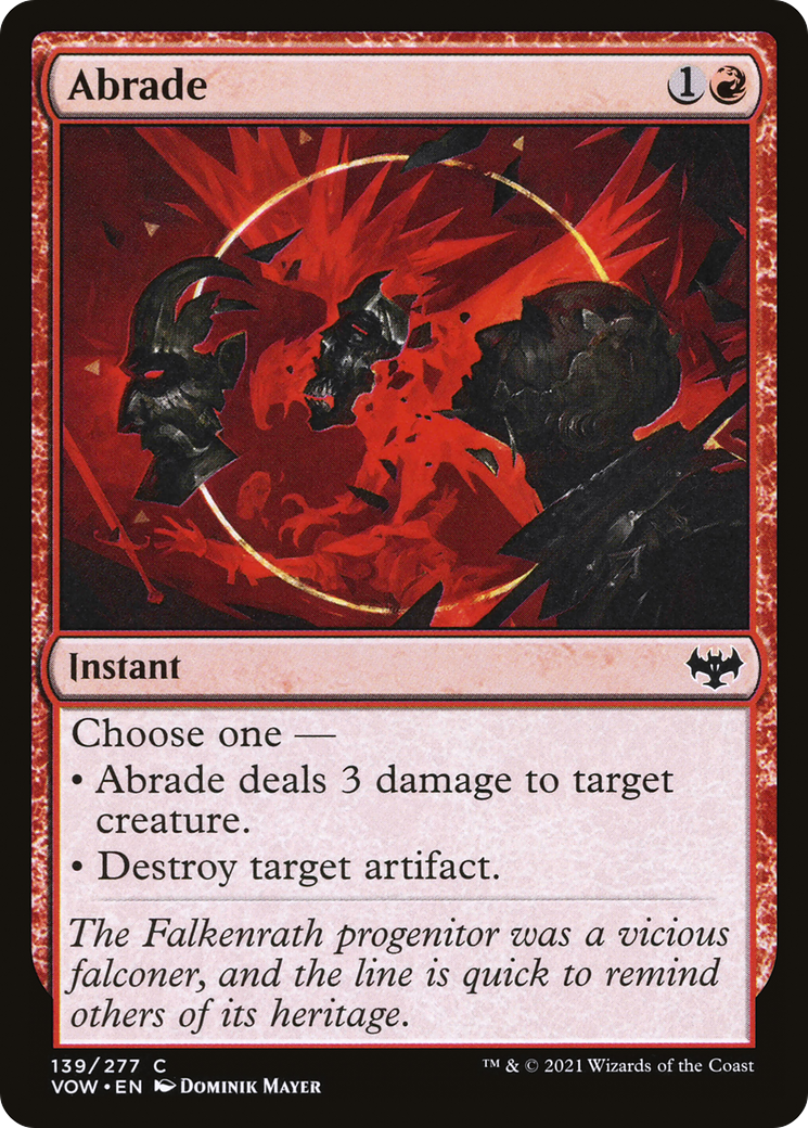 Image of Abrade [Innistrad: Crimson Vow]