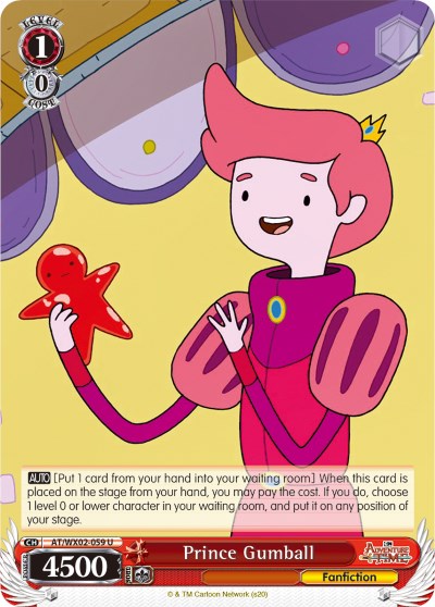 Image of Prince Gumball (AT/WX02-059 U) [Adventure Time]