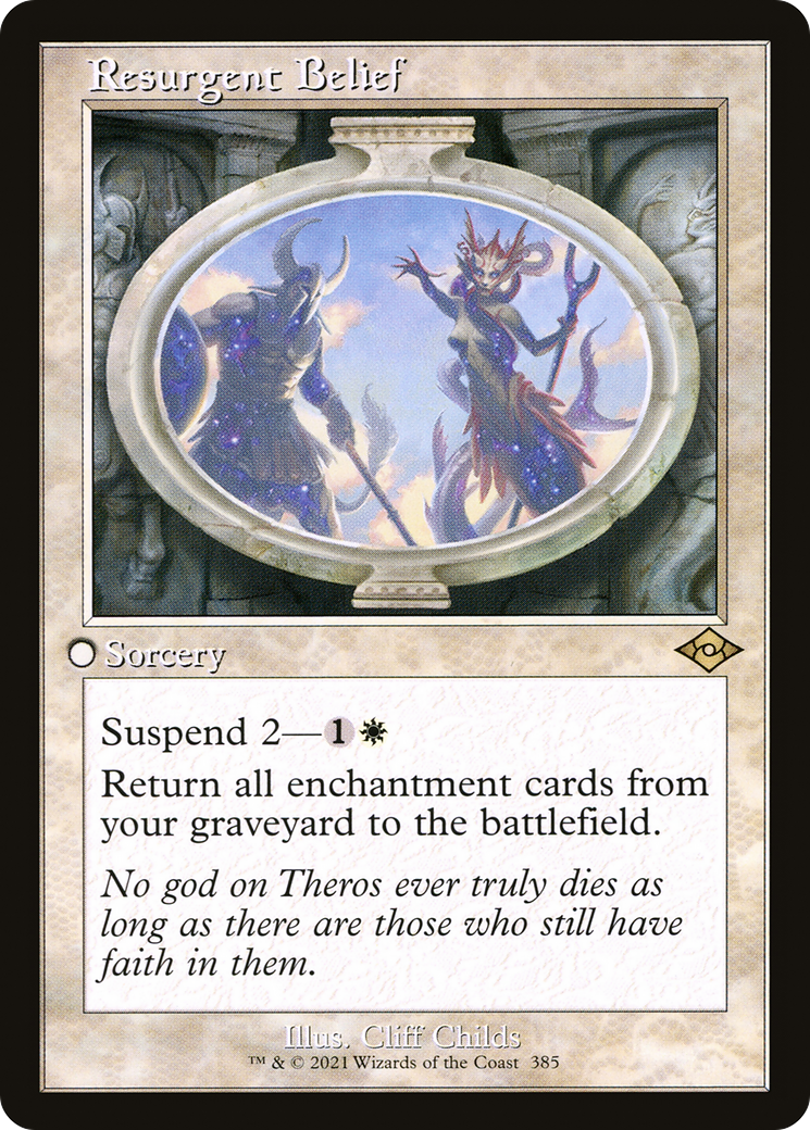 Image of Resurgent Belief (Retro) [Modern Horizons 2]