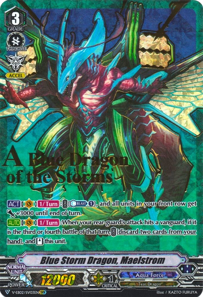 Image of Blue Storm Dragon, Maelstrom (V-EB02/SV03EN) [Champions of the Asia Circuit]