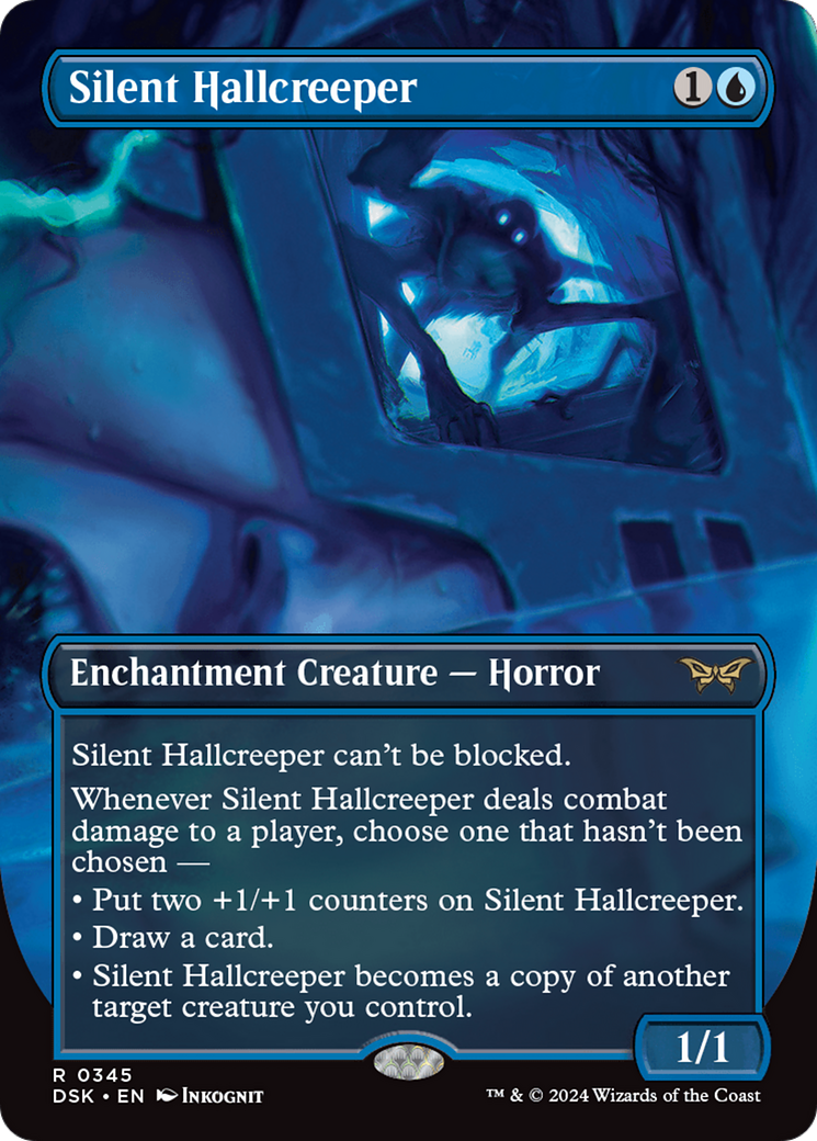 Image of Silent Hallcreeper (Borderless) [Duskmourn: House of Horror]