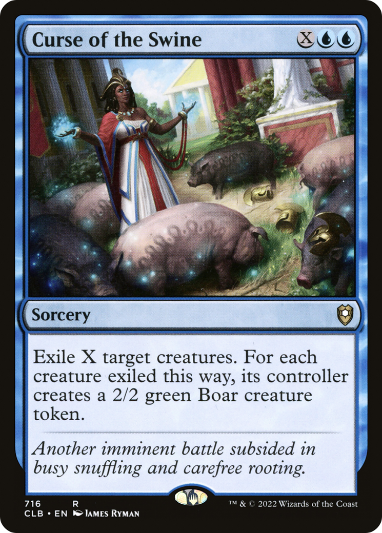 Image of Curse of the Swine [Commander Legends: Battle for Baldur's Gate]