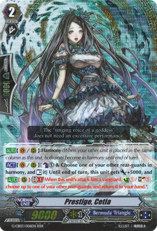 Image of Prestige, Cetia (G-CB03/006EN) [Blessing of Divas]