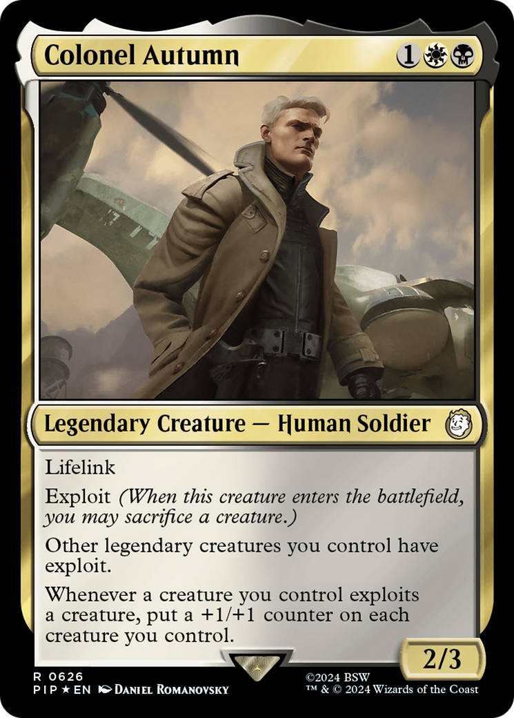 Image of Colonel Autumn (Surge Foil) [Fallout]
