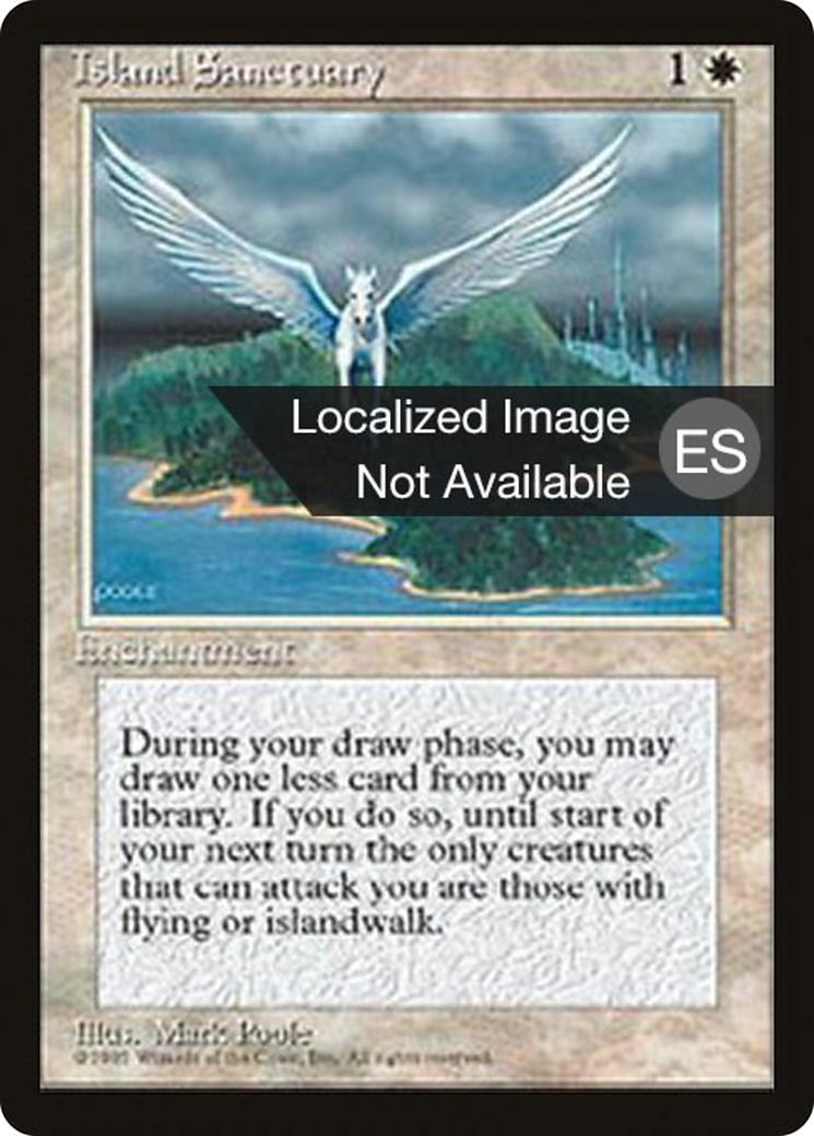 Image of Island Sanctuary [Fourth Edition (Foreign Black Border)]